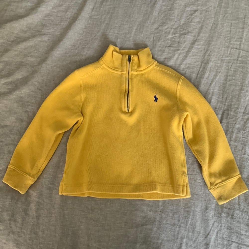 Ralph Lauren 4T quarter zip pull over